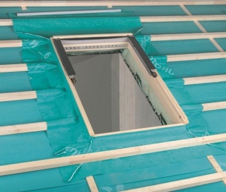 Наружный утепленный гидроизоляционный оклад XDP для мансардного окна